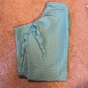 Teal Tik Tok leggings